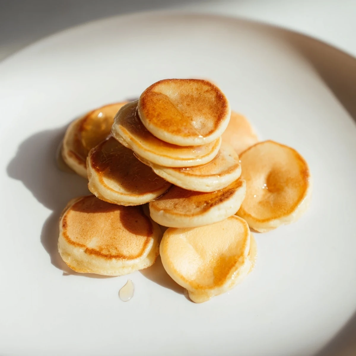 Miniature Pancakes Cereal Bites