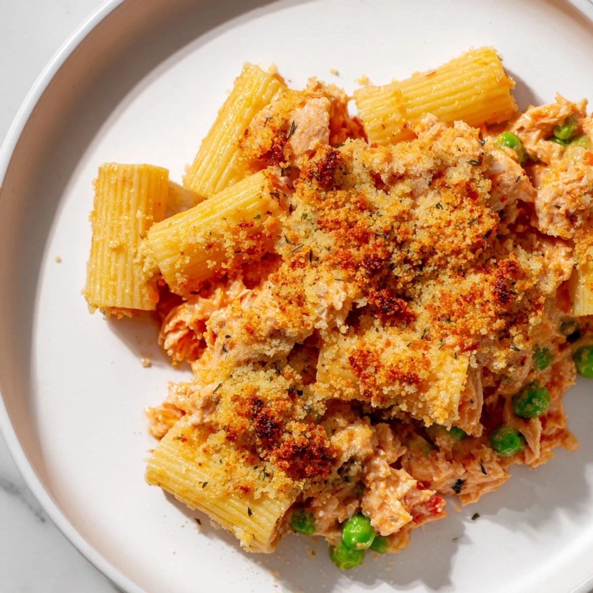 Tuna pasta bake hearty casserole