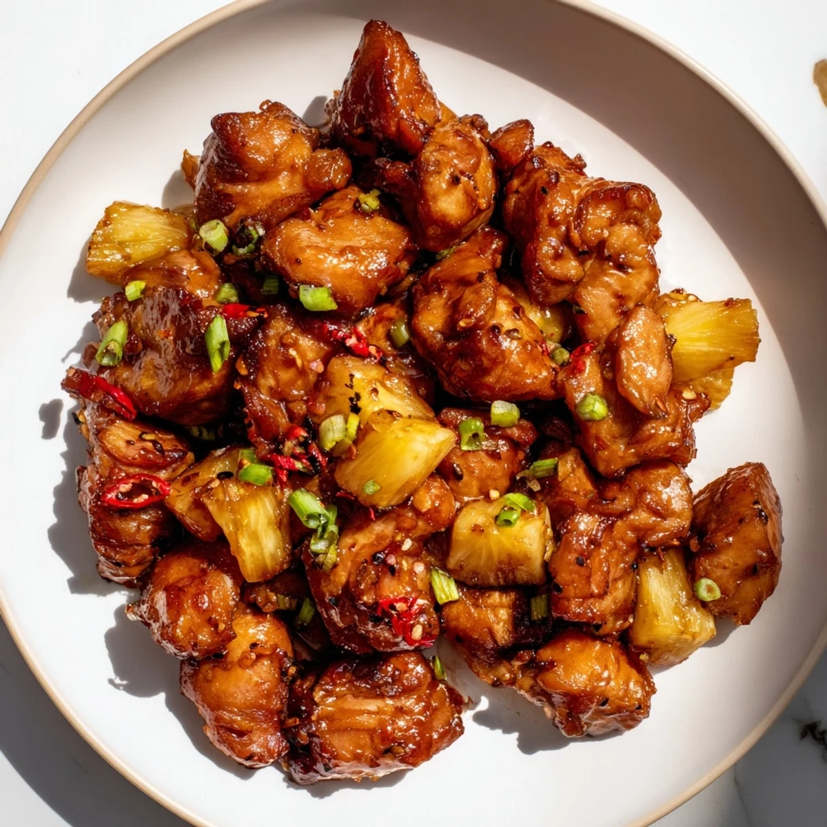 Brown Sugar Pineapple Chicken