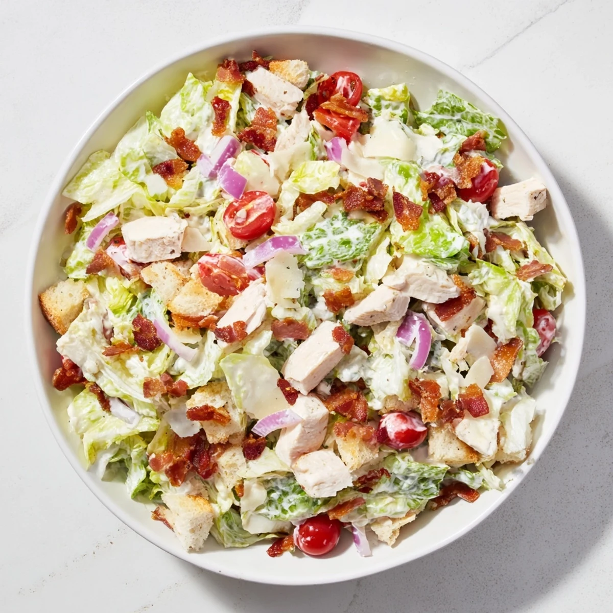 Costco Chicken Bake Salad Bowl