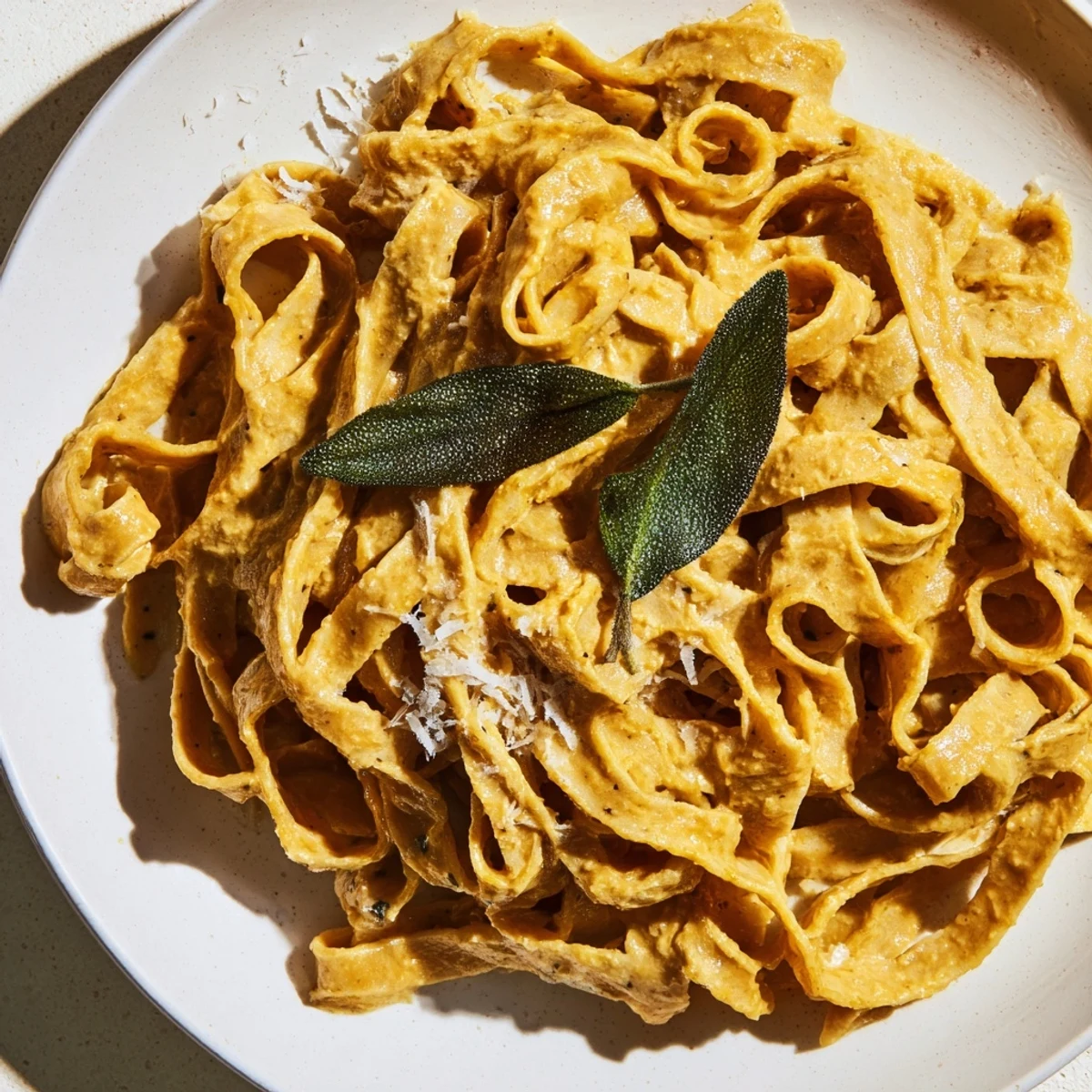 Healthy Creamy Pumpkin Sage