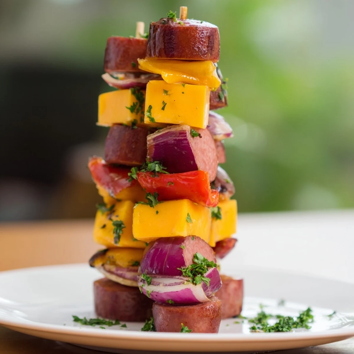 Savory Chimney Stack Sausage Cheese