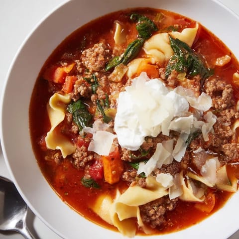 Lasagne Soup Sweet Potato Fries