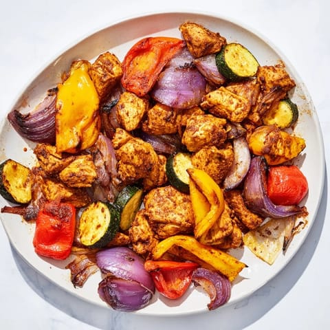 Sheet Pan Chicken Shawarma