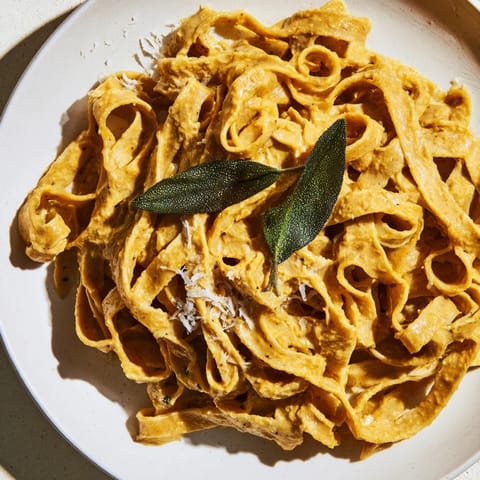 Healthy Creamy Pumpkin Sage