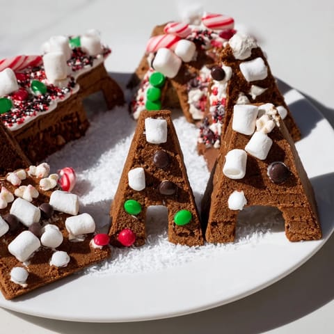 Gingerbread House Board Festive