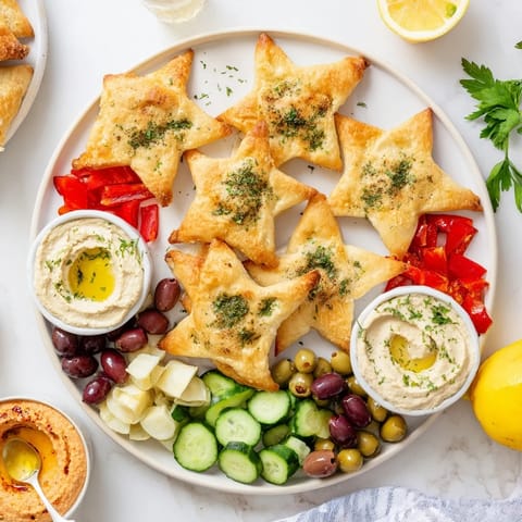 Three Kings Star Pita Board