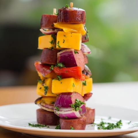 Savory Chimney Stack Sausage Cheese