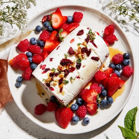 Cranberry Goat Cheese Log