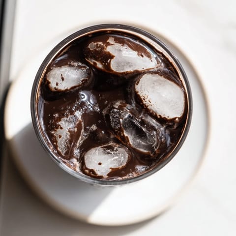 Chocolate Cracking Iced Latte