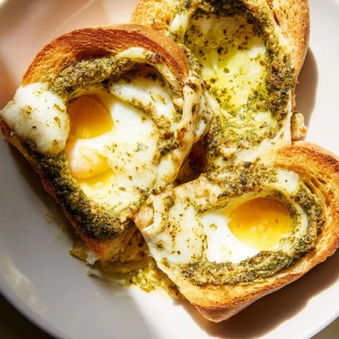 Crusty sourdough embraces the creamy pesto eggs and mozzarella in this delicious Pesto Egg Grilled Cheese.
