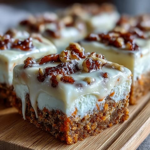 carrot cake cheesecake bars