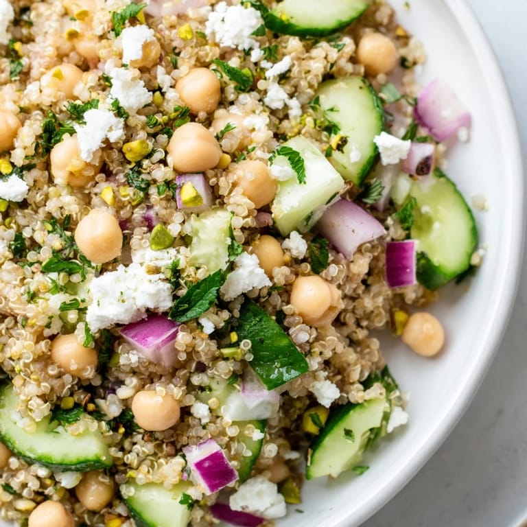 A light and healthy Jennifer Aniston Salad, perfect for a Mediterranean-inspired lunch or dinner.