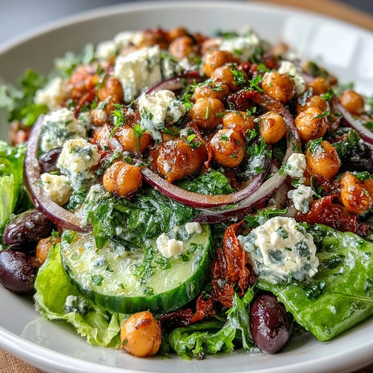 Healthy Divorce Salad served in a glass bowl, perfect for light lunches or dinner.